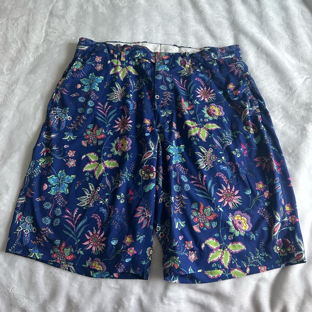 Ralph Lauren Blue Floral Shorts
